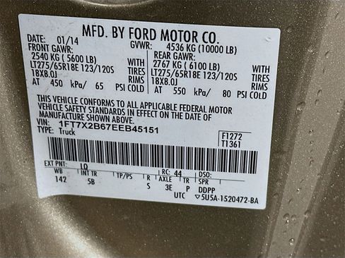 Used 2014 Ford F250 Lariat w/ Chrome Package image 30