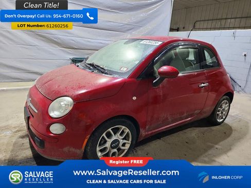 Used 2015 FIAT 500 Pop FWD image 1
