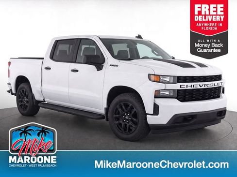 Used 2021 Chevrolet Silverado 1500 Custom w/ Rally Edition RWD image 1