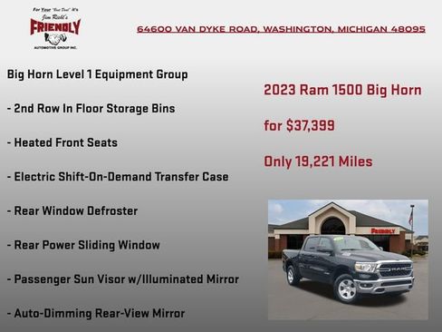 Used 2023 RAM 1500 Big Horn image 5
