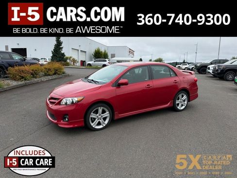 Used 2013 Toyota Corolla S w/ Premium Pkg FWD image 1