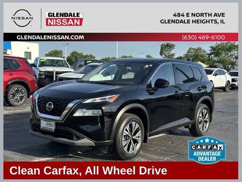 Used 2021 Nissan Rogue SV AWD/4WD image 1