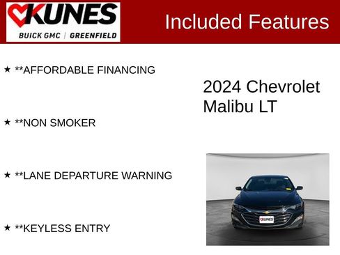 Used 2024 Chevrolet Malibu LT FWD image 3