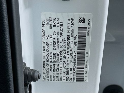 Used 2020 Honda CR-V Touring image 12