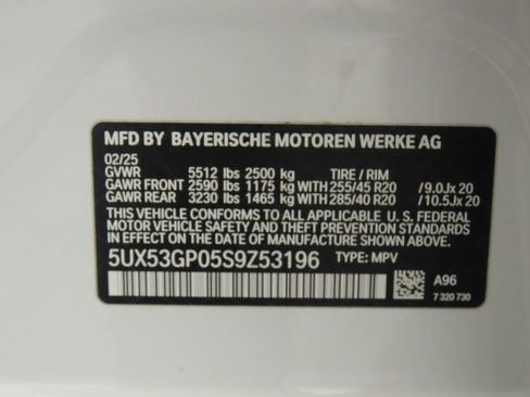 Used 2025 BMW X3 xDrive30i w/ Convenience Package image 34