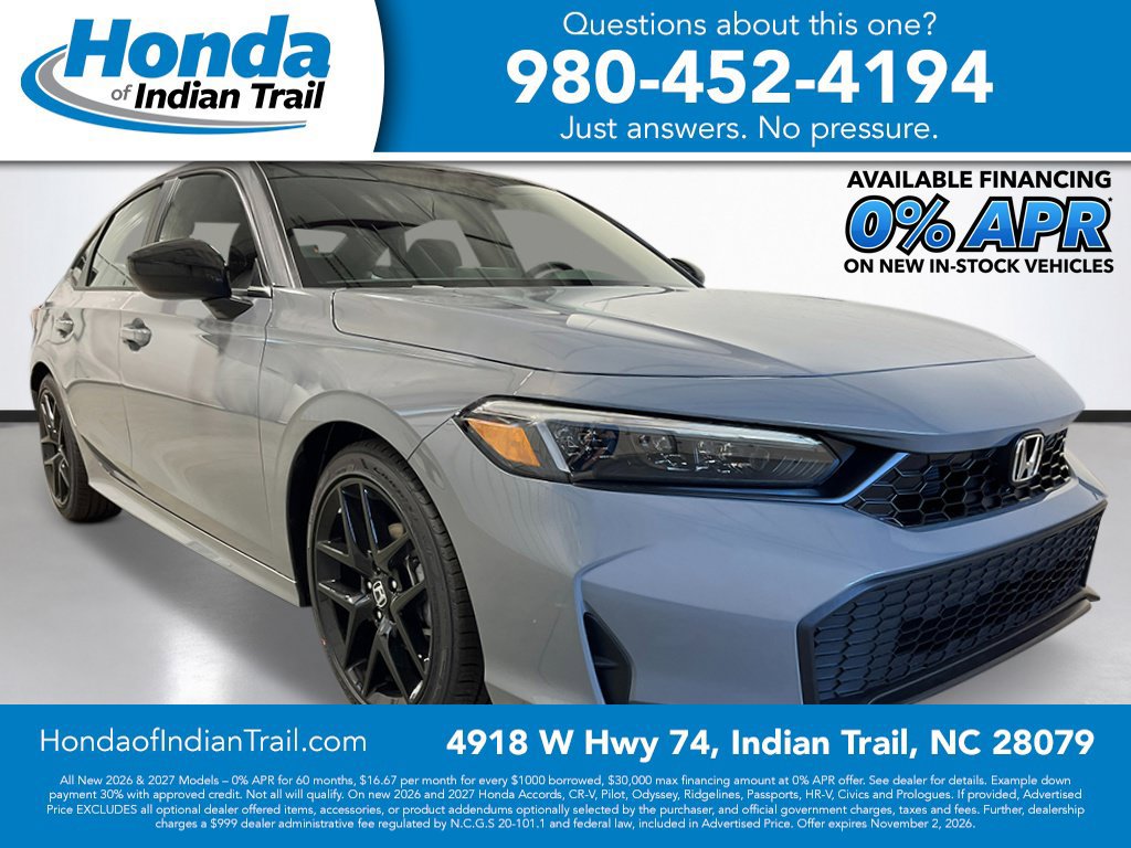 New 2026 Honda Civic Sport 360° Tour