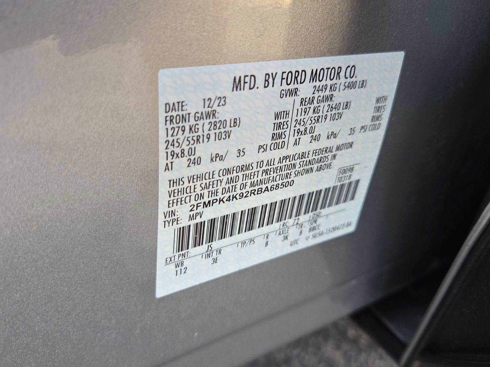 Used 2024 Ford Edge Titanium AWD/4WD image 20