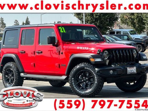 Used 2021 Jeep Wrangler Unlimited Sport AWD/4WD image 1