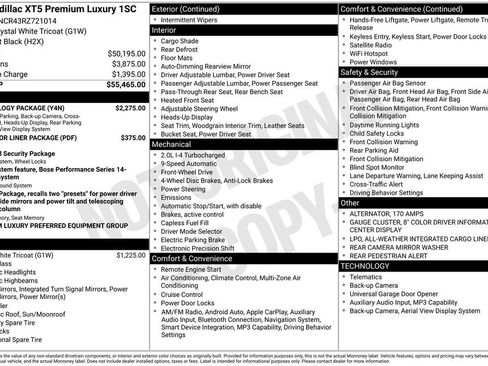 Used 2024 Cadillac XT5 Premium Luxury w/ Technology Package FWD image 2