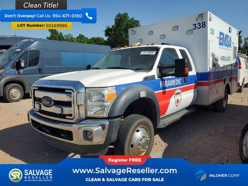 Used 2016 Ford F450 XLT w/ Ambulance Prep Package RWD image 1