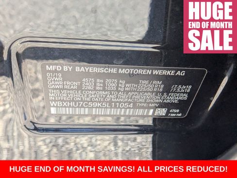 Used 2019 BMW X1 sDrive28i w/ Convenience Package image 21