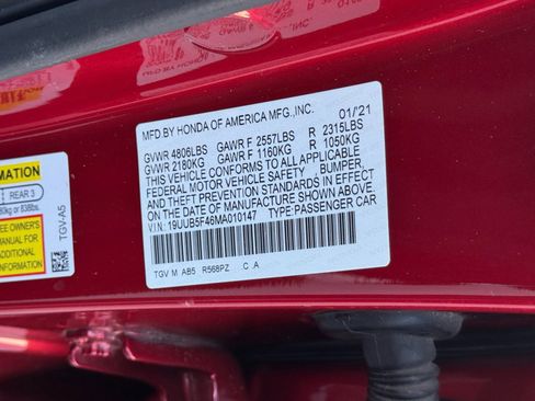 Used 2021 Acura TLX w/ Technology Package image 45