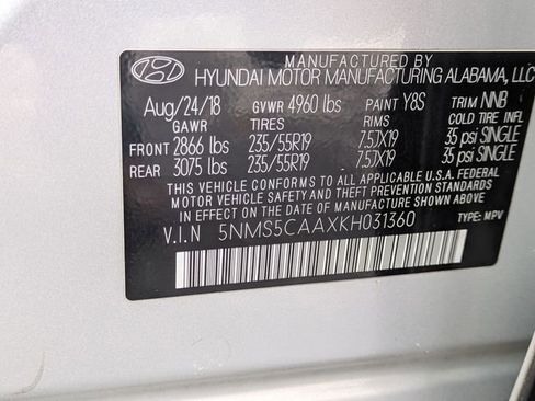 Used 2019 Hyundai Santa Fe AWD image 35