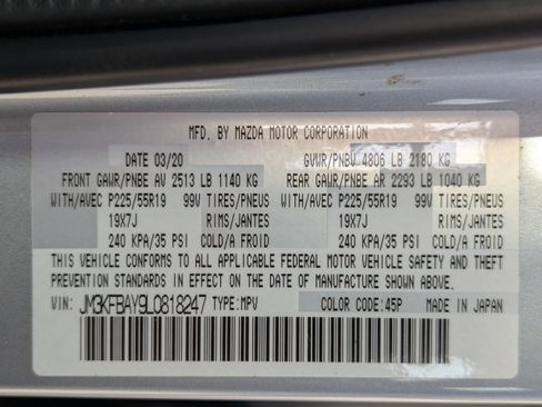 Used 2020 MAZDA CX-5 Grand Touring Reserve AWD/4WD image 51