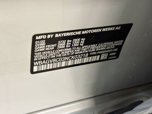 Used 2022 BMW M850i Gran Coupe xDrive w/ M Carbon Exterior Package AWD/4WD image 23