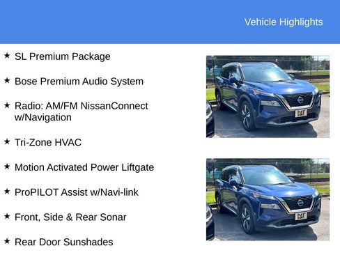 Used 2023 Nissan Rogue SL w/ SL Premium Package AWD/4WD image 5