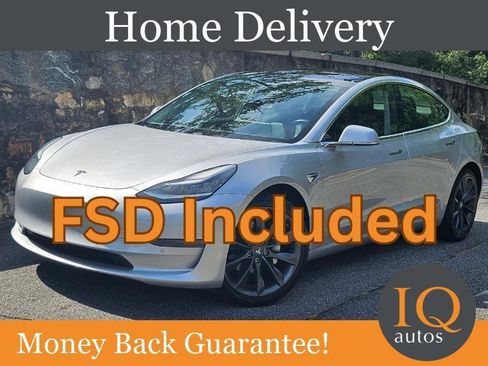 Used 2018 Tesla Model 3 Long Range AWD/4WD image 1