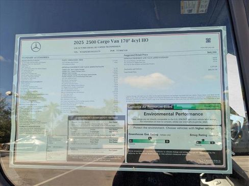 New 2025 Mercedes-Benz Sprinter 2500 image 16