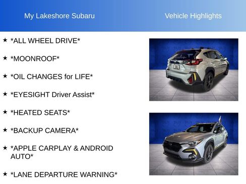 Certified 2025 Subaru Crosstrek 2.5i Sport AWD/4WD image 6