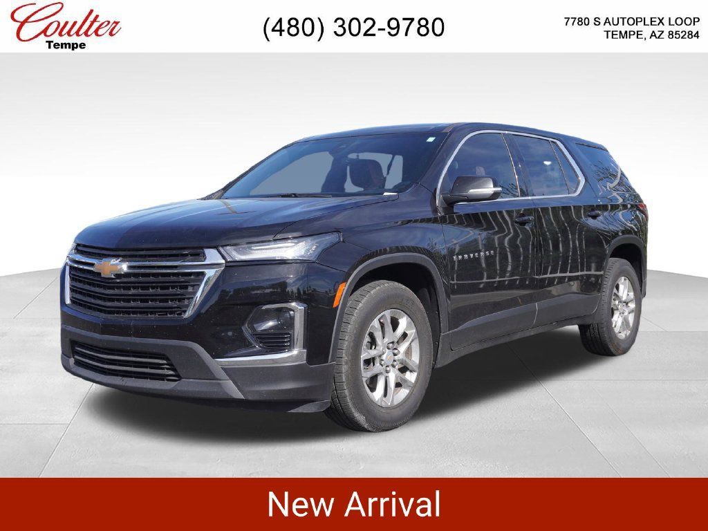 Used 2023 Chevrolet Traverse LS w/ Safety Package FWD image 1