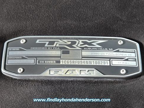 Used 2022 RAM 1500 TRX w/ TRX Level 2 Equipment Group AWD/4WD image 18