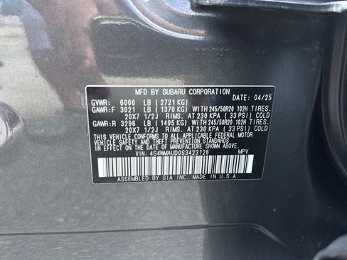 Used 2025 Subaru Ascent Touring w/ Popular Package #1 AWD/4WD image 54