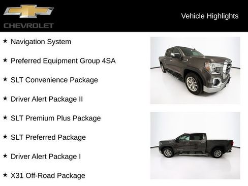 Certified 2019 GMC Sierra 1500 SLT w/ SLT Premium Plus Package AWD/4WD image 5