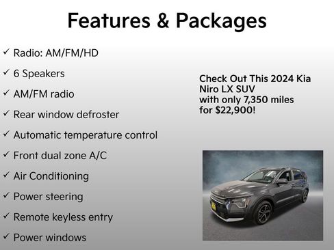 Certified 2024 Kia Niro LX image 4