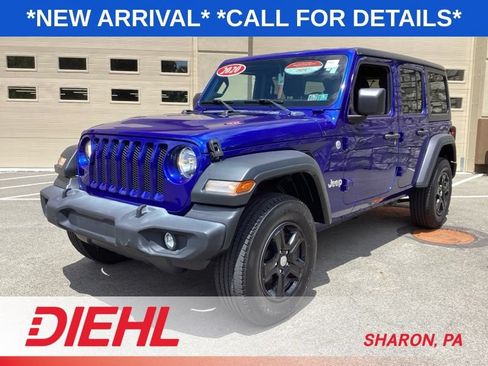 Used 2020 Jeep Wrangler Unlimited Sport S AWD/4WD image 4
