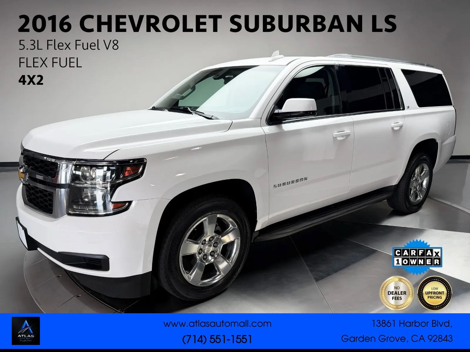 Used 2016 Chevrolet Suburban LS RWD image 1