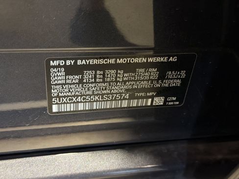 Used 2019 BMW X7 xDrive50i w/ Dynamic Handling Package AWD/4WD image 25