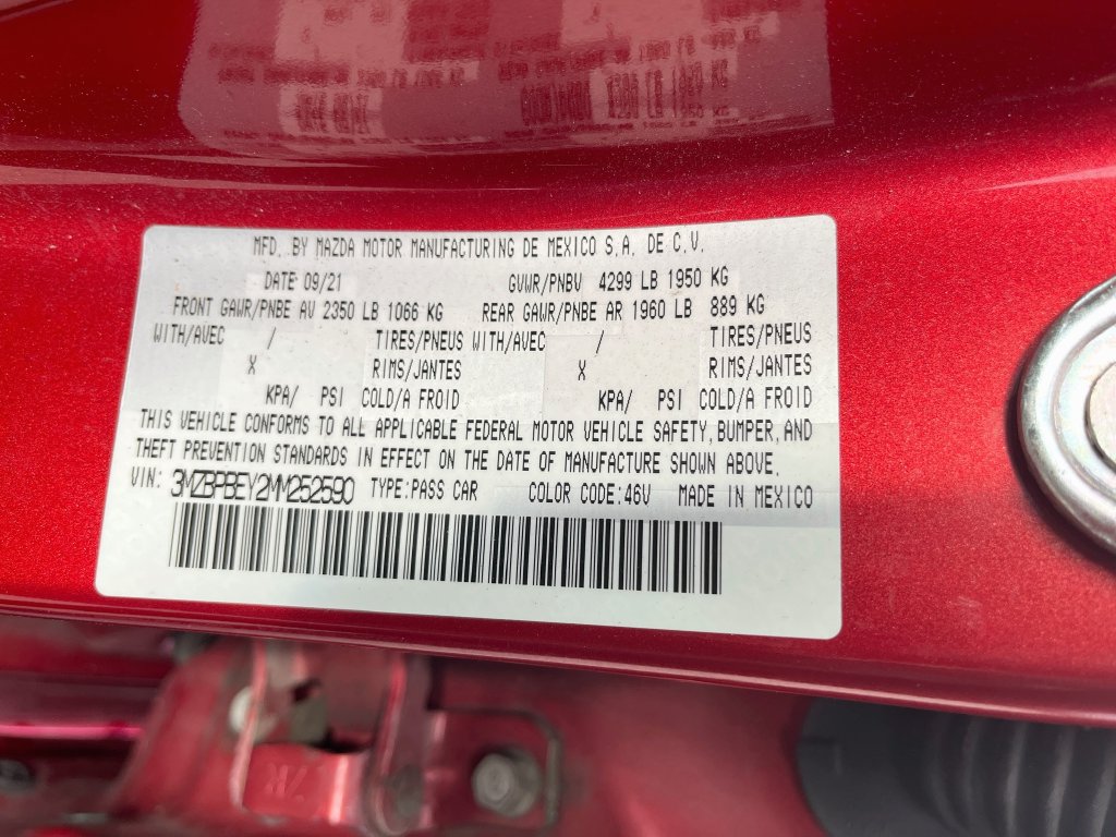 Used 2021 MAZDA MAZDA3 2.5 Turbo Sedan w/Premium Plus AWD/4WD image 31