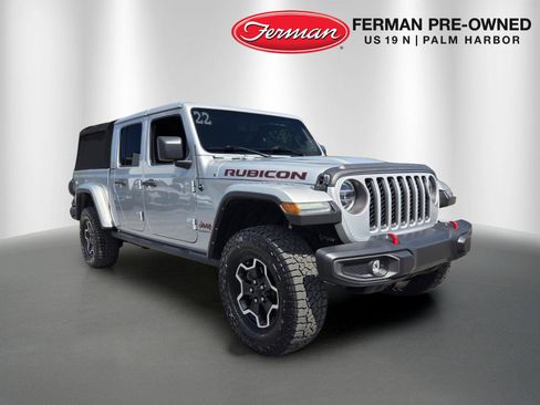 Used 2022 Jeep Gladiator Rubicon w/ LED Lighting Group AWD/4WD image 1