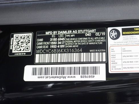 Used 2019 Mercedes-Benz G 550 w/ AMG Line image 39