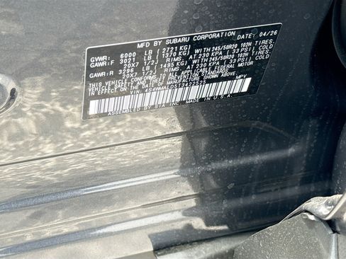 New 2026 Subaru Ascent Bronze Edition AWD/4WD image 43