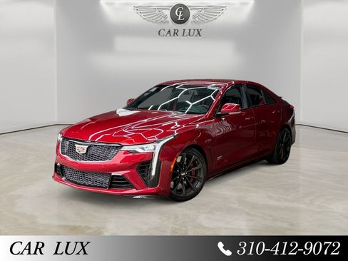 Used 2024 Cadillac CT4 V Blackwing w/ Driver Assist Package RWD image 1