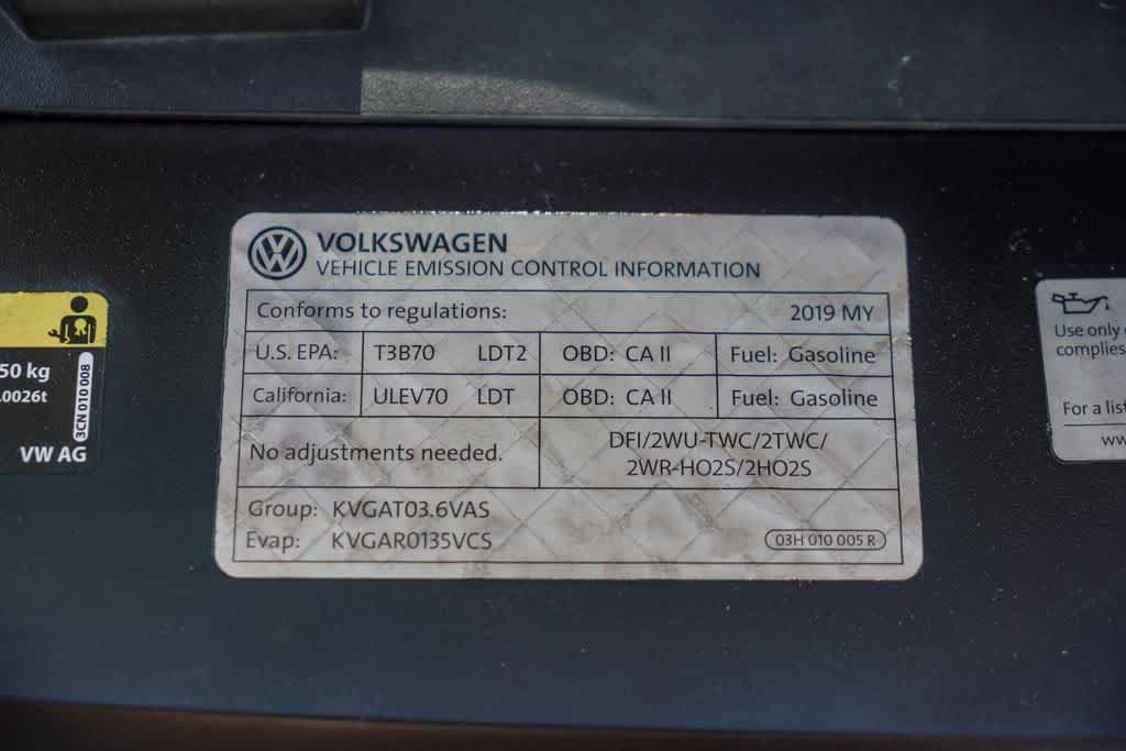 Used 2019 Volkswagen Atlas SE w/ Panoramic Sunroof Package FWD image 27