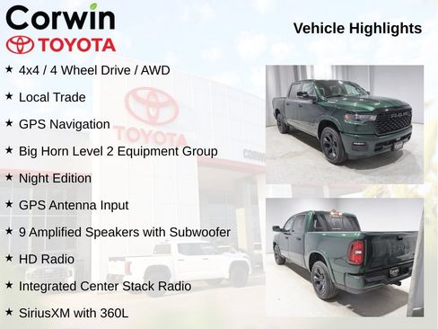 Used 2026 RAM 1500 Big Horn AWD/4WD image 11