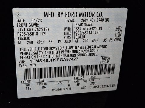 Used 2023 Ford Explorer Timberline image 28