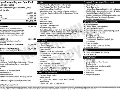 New 2024 Dodge Charger R/T Scat Pack w/ Plus Group image 15