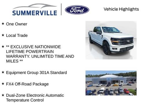 Certified 2025 Ford F150 XLT w/ Equipment Group 301A Standard AWD/4WD image 2