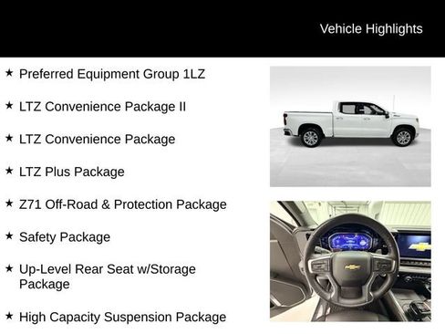 Certified 2023 Chevrolet Silverado 1500 LTZ AWD/4WD image 16