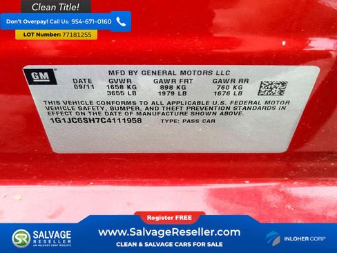 Used 2012 Chevrolet Sonic LT image 16