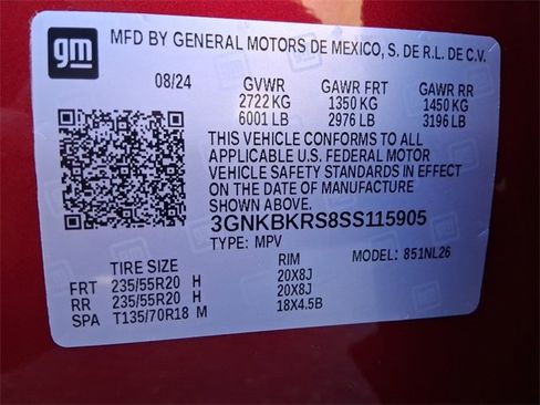 Certified 2025 Chevrolet Blazer RS w/ LPO, Floor Liner Package image 18