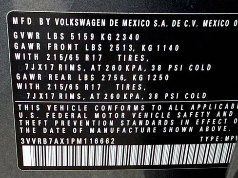 Used 2023 Volkswagen Tiguan S w/ IQ.Drive Package FWD image 28