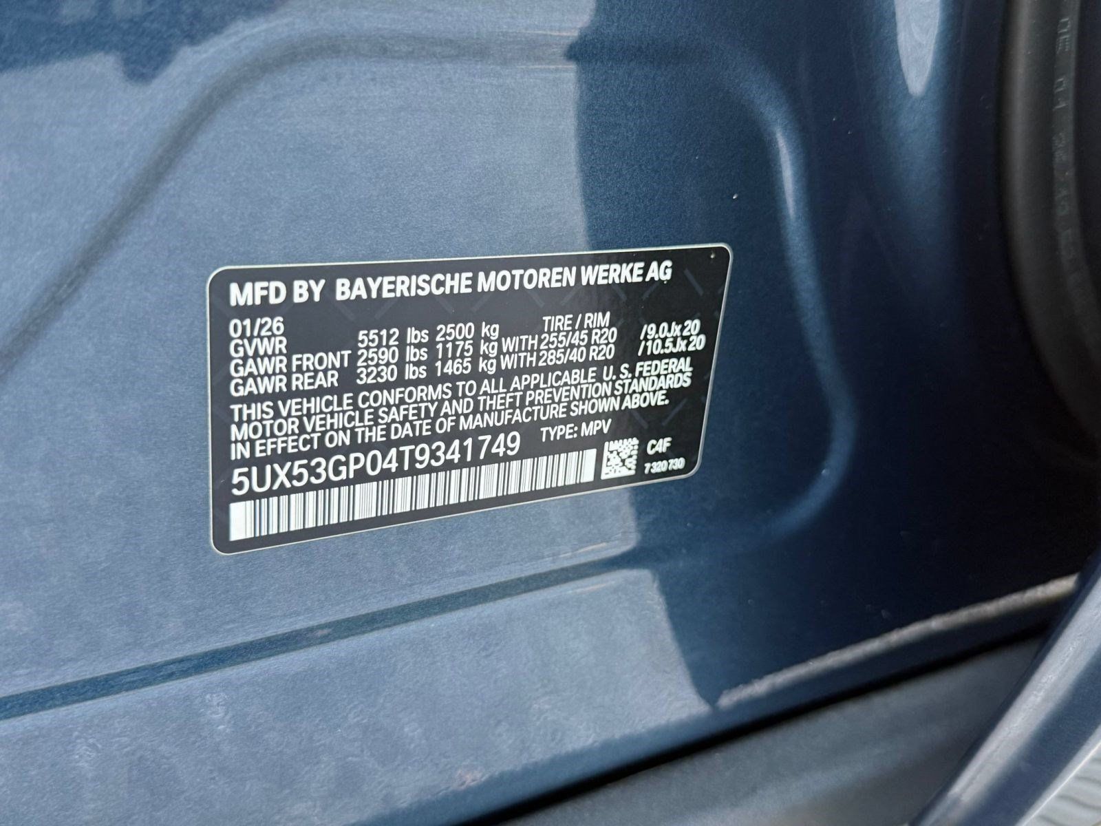 Certified 2026 BMW X3 xDrive30i AWD/4WD image 23