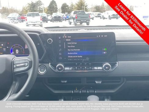 New 2026 Chevrolet Colorado Trail Boss image 18
