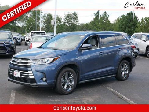 Certified 2018 Toyota Highlander Limited Platinum AWD/4WD image 1