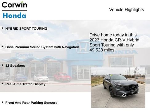 Used 2023 Honda CR-V Sport Touring image 6