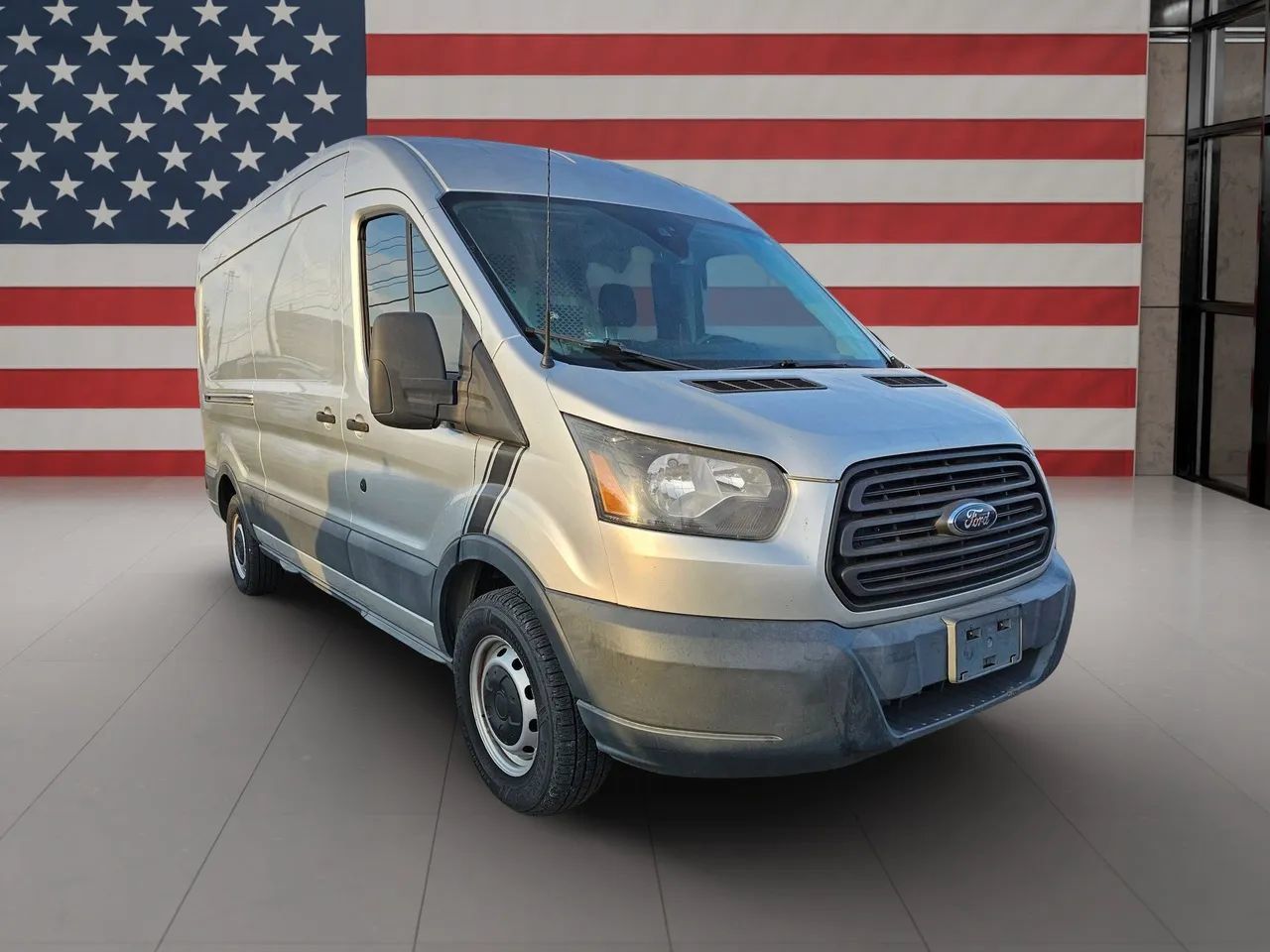 Used 2017 Ford Transit 350 148 Medium Roof RWD image 2